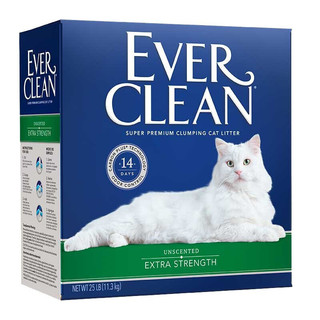 Ever Clean 铂钻 绿标 膨润土猫砂 11.3kg