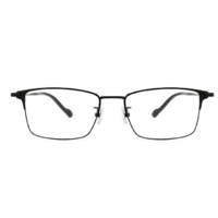 MingYue 明月 36028 C2哑黑钛眼镜框+1.6折射率 PMC镜片