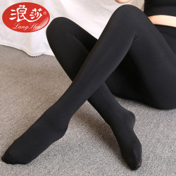Langsha 浪莎 #运动时尚国货新品#2条装浪莎女士打底裤秋冬连裤袜