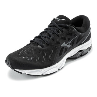 Mizuno 美津浓 Wave Ultima 12 男子跑鞋 J1GC211836 黑/白 40.5