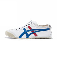 Onitsuka Tiger 鬼塚虎 MEXICO 66 SLIP-ON系列 中性休闲运动鞋 D3K0N-0143 白色/蓝色 42.5