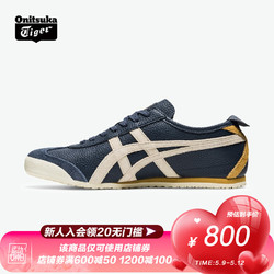 Onitsuka Tiger 鬼塚虎 Onitsuka Tiger鬼塚虎虎爪休闲鞋男女鞋 2021春夏 MEXICO66 1183B039 藏青色 40.5