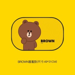 Itutn 爱图腾 布朗熊 静电吸附汽车遮阳挡