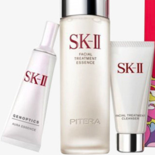 SK-II PITERA精华系列护肤套装 (神仙水75ml+洁面20g+环采精华10ml)