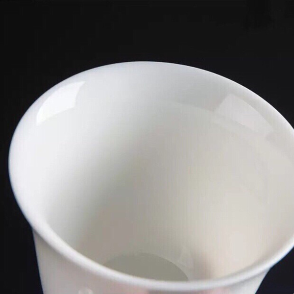 德化白瓷高档主人杯2个 5.5*4.3cm 容量45ml 