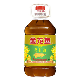 醇香菜籽油5L*4整箱发货餐饮家庭用菜籽油