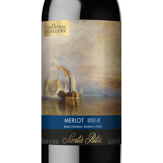 Santa Rita 圣丽塔 国家画廊系列 战舰无畏号 珍藏 美乐干红葡萄酒