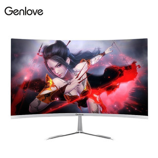 GenLove G24S05 23.8英寸 曲面显示屏（1920×1080、75Hz）