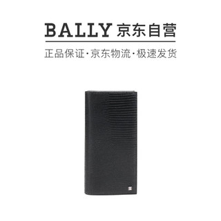 BALLY 巴利 巴利 BALLY 男士皮质长款钱包钱夹黑色 GALIRO TO 70 6235626