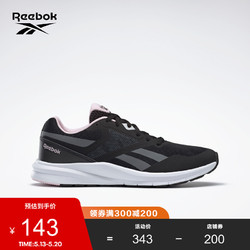 Reebok 锐步 Reebok锐步 运动健身  RUNNER 4.0女子低帮跑步鞋 EH2715_黑色/灰色/白色 37