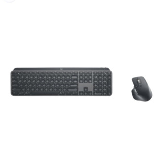 logitech 罗技 MX Keys键盘+MX Master 3鼠标 无线键鼠套装 黑色