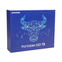 SAMSUNG 三星 T5 USB 3.1移动固态硬盘 500GB Type-c 珊瑚蓝 牛年定制款