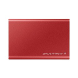 SAMSUNG 三星 T7 USB 3.2 Gen 2 移动固态硬盘 Type-C 500GB