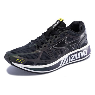 Mizuno 美津浓 PI 中性跑鞋 D1GH200104 黑蓝白 42