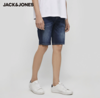 JACK JONES 杰克琼斯 220243522 男士牛仔短裤