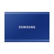 SAMSUNG 三星 T7 NVME移动固态硬盘 USB-C 500GB 极光蓝