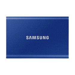 SAMSUNG 三星 T7 NVME移动固态硬盘 USB-C 500GB 极光蓝