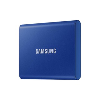 SAMSUNG 三星 T7 USB 3.2 Gen 2 移动固态硬盘 Type-C 500GB 极光蓝