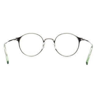 masunaga GMS-826-11 中性钛材光学眼镜架 绿色