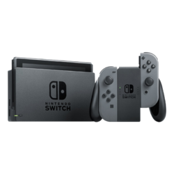 Nintendo 任天堂 日版 Switch游戏主机 续航增强版 灰色