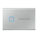 SAMSUNG 三星 T7 Touch USB3.2 Gen2 移动固态硬盘 Type-C 1TB 时尚银