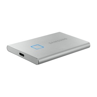 SAMSUNG 三星 T7 Touch USB 3.2 移动固态硬盘 Type-C 500GB 时尚银