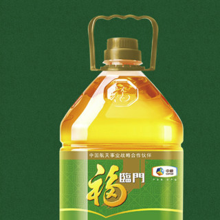 福临门 非转基因 压榨玉米油 5L