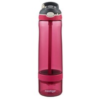 contigo 2001495 AUTOSPOUT Ashland 带浸泡器吸管水瓶 710ml 红色