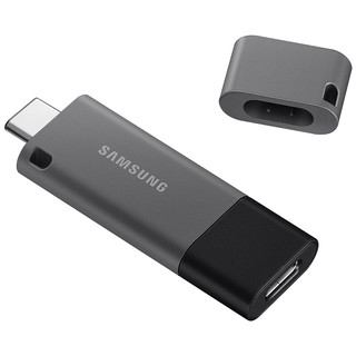 SAMSUNG 三星 DUO Plus USB 3.1 U盘 深灰色 32GB Type-C/USB双口