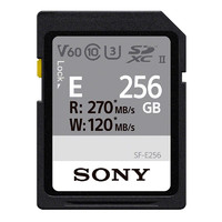 SONY 索尼 E系列 SF-E256 SD存储卡 256GB（UHS-II、V60、U3）