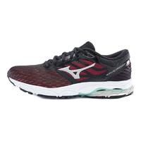 Mizuno 美津浓 Wave Prodigy 3 女子跑鞋 J1GD201038 黑色/红色 39