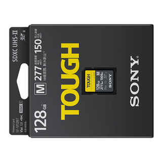 SONY 索尼 SF-M128T SD存储卡 128GB（UHS-II、V60、U3）