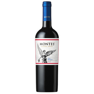 88VIP：MONTES 蒙特斯 经典 梅洛干红葡萄酒 750ml