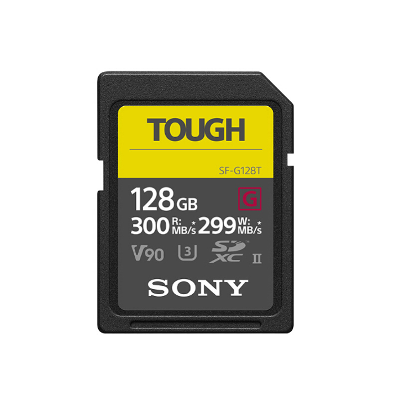 SONY 索尼 SF-G系列  SF-G128T/T1 SD存储卡 128GB（UHS-II、V90、U3）