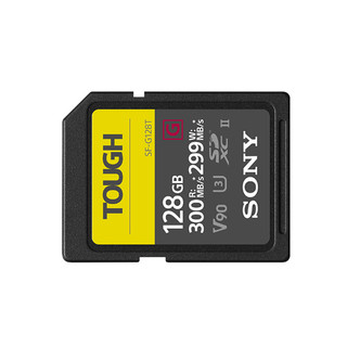 SONY 索尼 SF-G系列  SF-G128T/T1 SD存储卡 128GB（UHS-II、V90、U3）