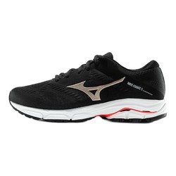 Mizuno 美津浓 Wave Equate 5 男子跑鞋 J1GC214842 黑白 44