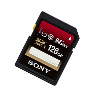 SONY 索尼 SF-G1UX2 SD存储卡 128GB（UHS-III、C10）