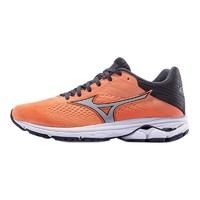 Mizuno 美津浓 Wave Rider 23 女子跑鞋 J1GD190346 橙/黑 37