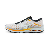 Mizuno 美津浓 Wave Rider 24 中性跑鞋 J1GC200301 白/橙色 42