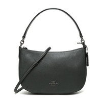 COACH 蔻驰 CHELSEA系列 女士皮革斜挎手提包 56819 DKIVY 春藤色 中号