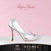 Roger Vivier2021春夏新品女鞋Love系列PVC水晶高跟鞋闪钻单鞋
