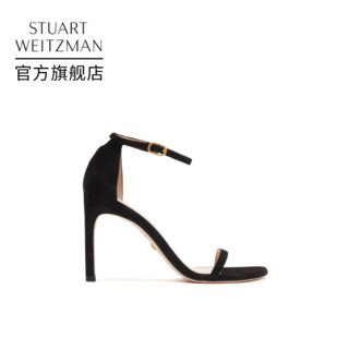 STUART WEITZMAN SW NUDISTSONG 21年经典一字带仙女风凉鞋高跟鞋