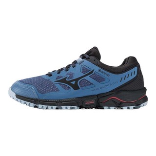 Mizuno 美津浓 WAVE DAICHI 5 GTX 女子跑鞋 J1GK205616 青色/黑色 40