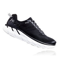 HOKA ONE ONE 克利夫顿系列 Clifton 6 男子跑鞋 1102872-BWHT 黑色/白色 46 宽楦版