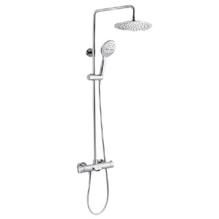 MOEN 摩恩 水呼吸系列 91071EC+2295EC+M22060 恒温花洒套装 200mm