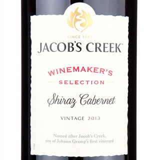 JACOB'S CREEK 杰卡斯 酿酒师臻选 干红葡萄酒 750ml*6瓶