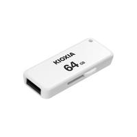 KIOXIA 铠侠 U203 随闪系列 USB2.0 U盘 白色 64GB USB-A