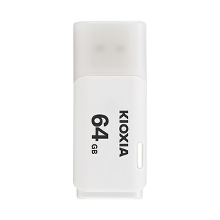 KIOXIA 铠侠 U202 隼闪系列 USB 2.0 U盘 白色 64GB USB