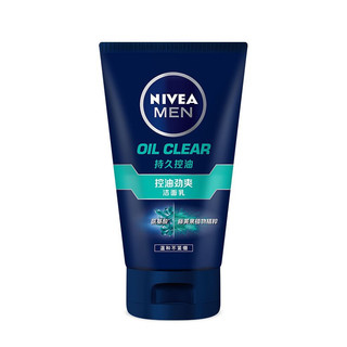 NIVEA MEN 妮维雅男士 控油劲爽洁面乳 100g