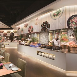 香格里拉酒店50元抵100元晚餐券!9.9抢100元小郡肝代金券!